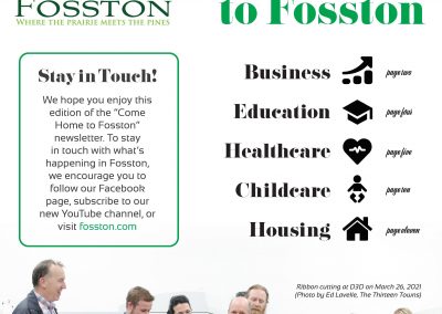 Come Home to Fosston 2021